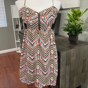 Billabong Dress Tribal Print Size Small